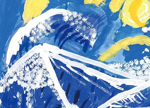 本格芋焼酎「自立」ボトルラベル